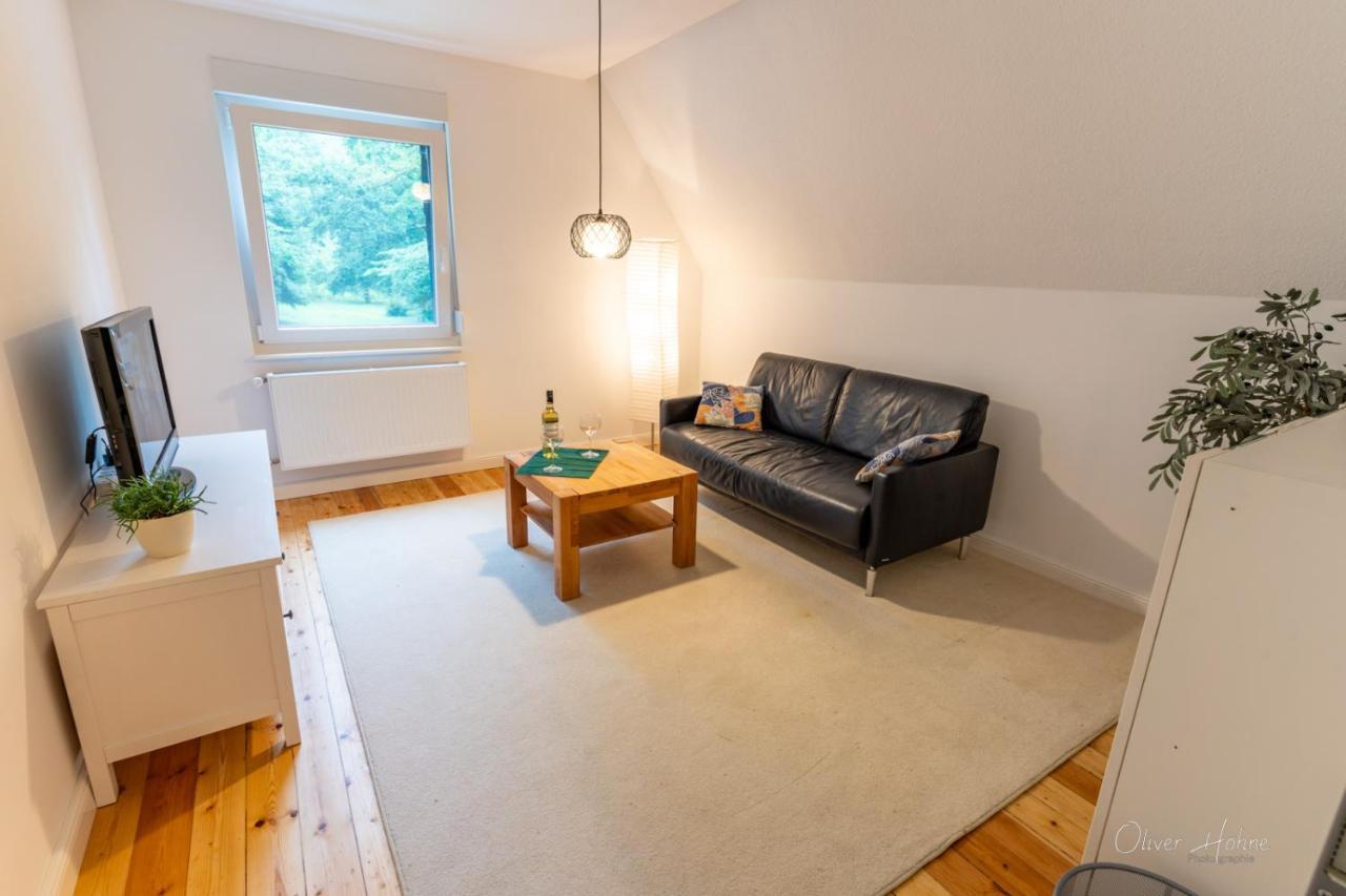 Ferienwohnung Am Waldrand باد لاسفه المظهر الخارجي الصورة